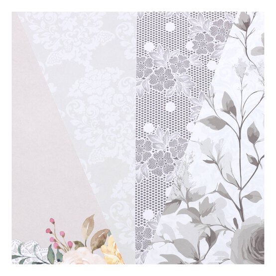 Vintage Lace Paper Pad A4 24 Pack image number 3