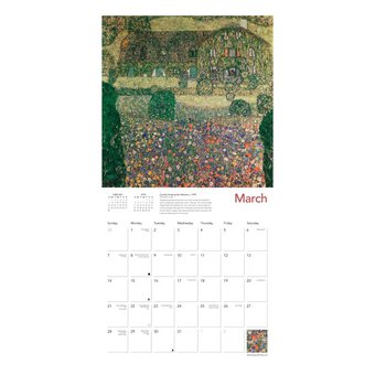 Klimt Landscapes Wall Calendar 2027