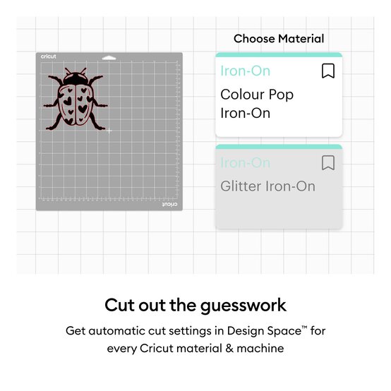 Cricut Black and Red Colour Pop Iron-On 12 x 19 Inches image number 6