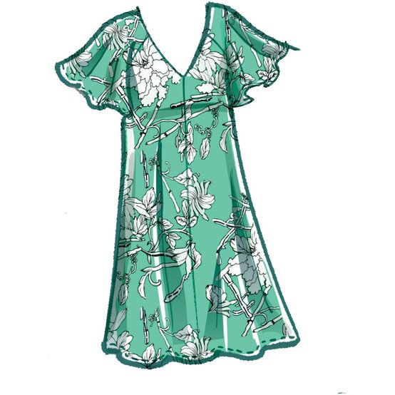 McCall&rsquo;s Dress and Jumpsuit Sewing Pattern M8165 (6-14) image number 4