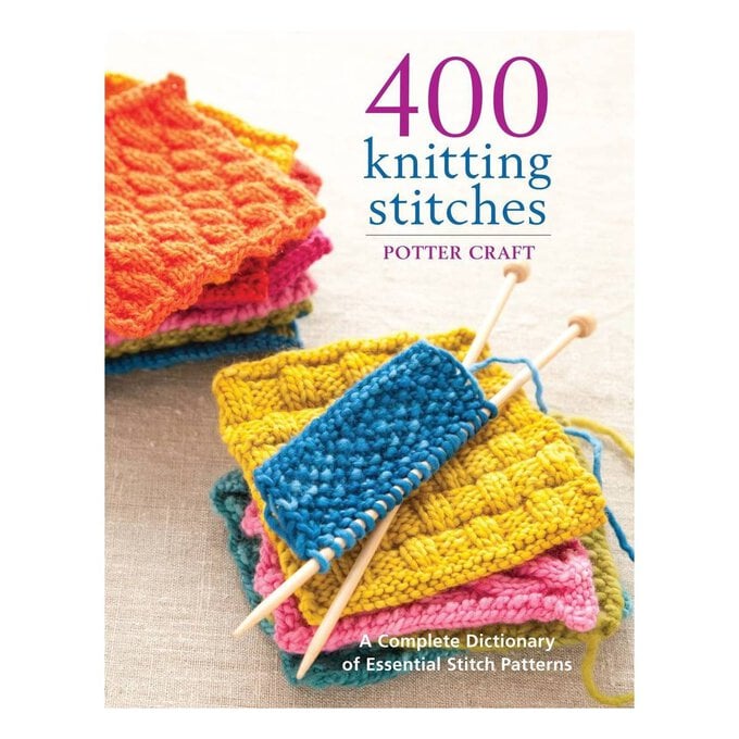 400 Knitting Stitches image number 1