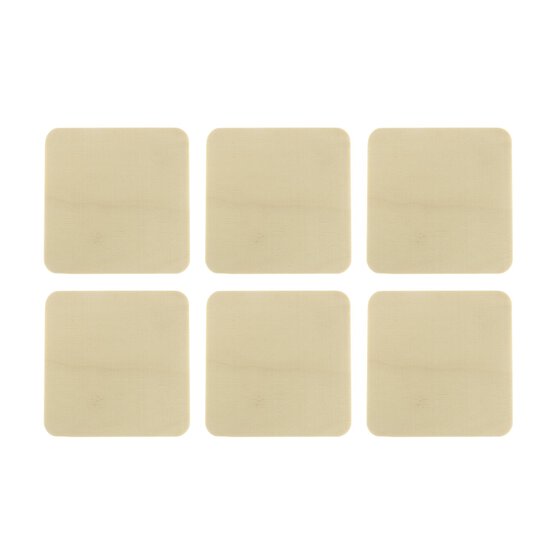 Square Wooden Coasters 6 Pack image number 4