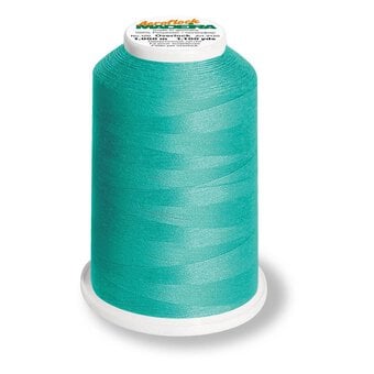 Madeira Turquoise Aeroflock Overlocker Thread 1000m (9892)