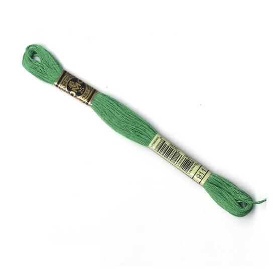 DMC Green Mouline Special 25 Cotton Thread 8m (911) image number 1