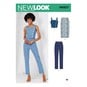 New Look Women's Top and Trousers Sewing Pattern N6627 image number 1