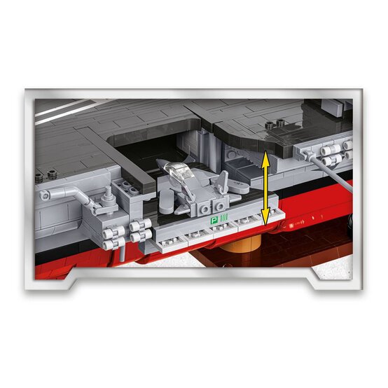 COBI Top Gun Aircraft Carrier Set 1:300 image number 4