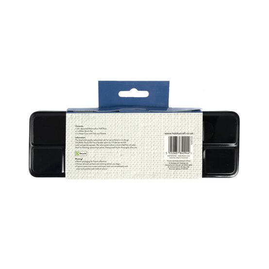 Shore & Marsh Half Pans Watercolour Set 24 Pack image number 10