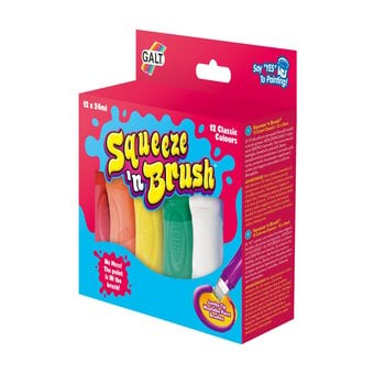Galt Classic Squeeze ‘n’ Brush Colours 24ml 12 Pack