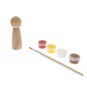Paint Your Own Wooden Peg Firefighter Kit  image number 3