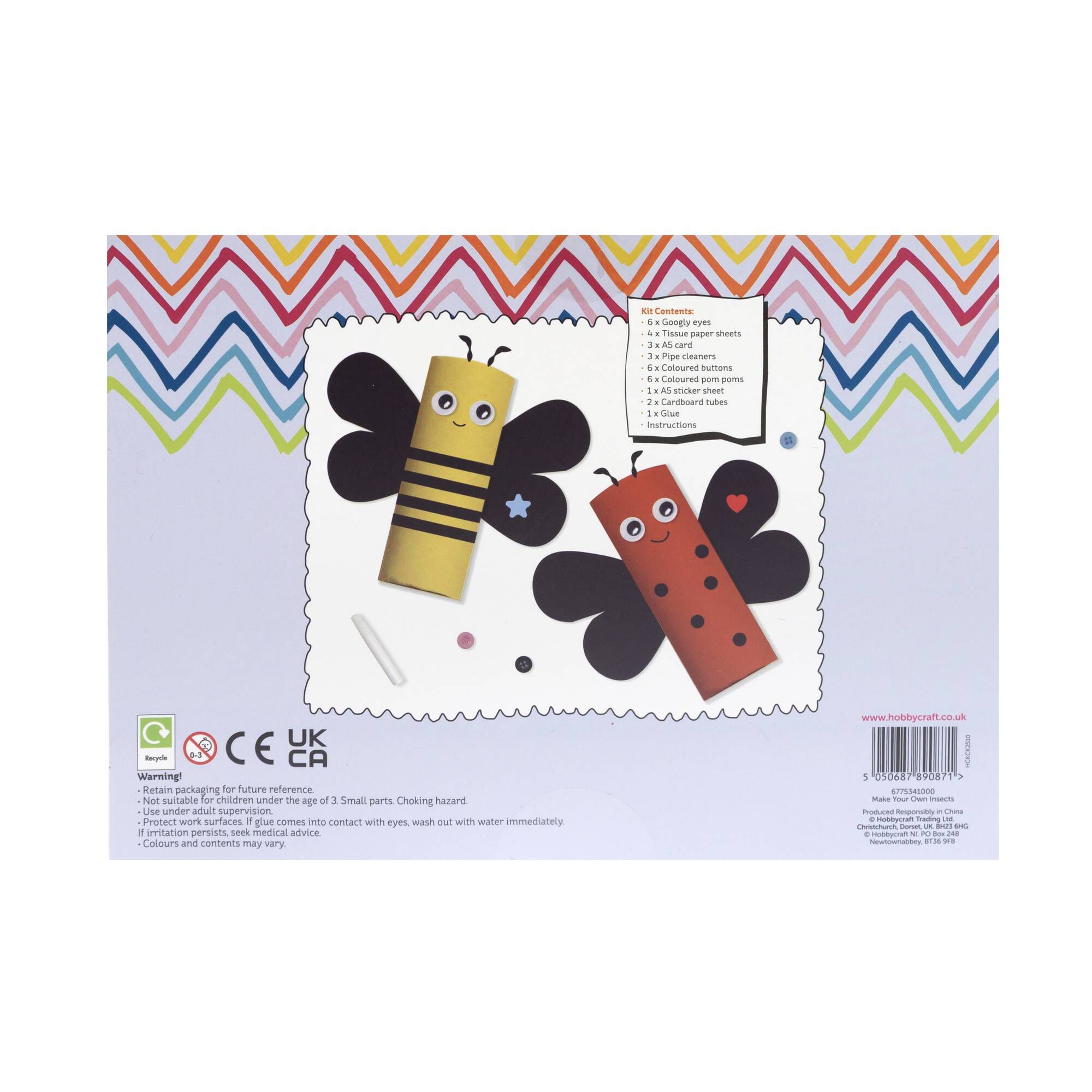 Self Made Insect Make Your Own Insects Kit | Hobbycraft