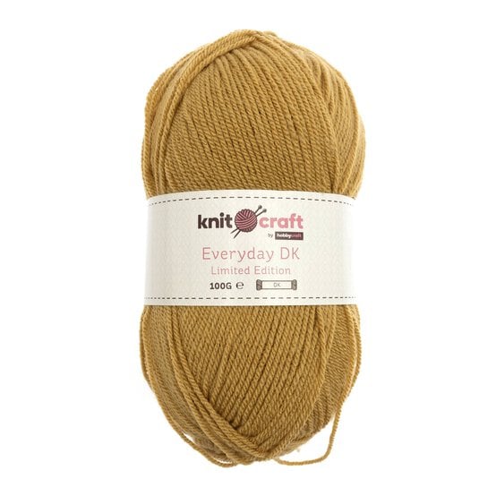 Knitcraft Old Gold Everyday DK Limited Edition Yarn 100g image number 1