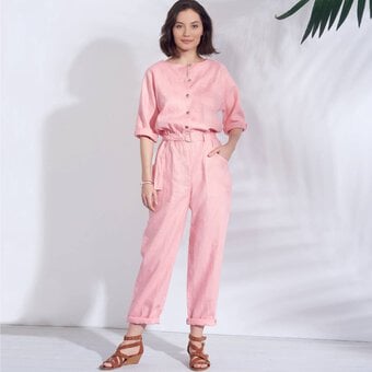 Simplicity Jumpsuit and Dress Sewing Pattern S8907 (6-14) image number 6