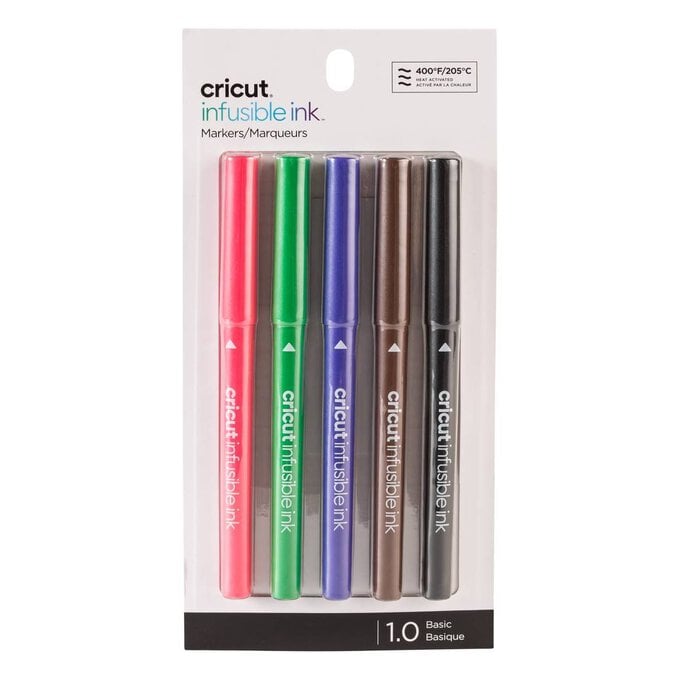 Cricut Infusible Ink Basic Pens 1mm 5 Pack image number 1