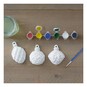 Paint Your Own Christmas Decorations Kit 3 Pack image number 2