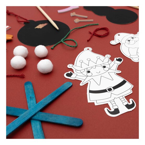 Mini Christmas Crafts Advent Kit 12 Pack image number 5