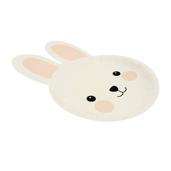 Easter Bunny Paper Plates 8 Pack image number 3