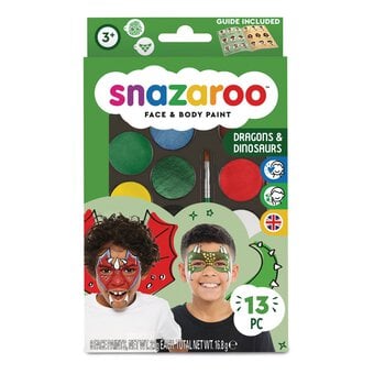 Snazaroo Dragons and Dinosaurs Face Paint Kit
