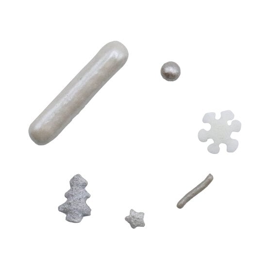 PME Silver Shining Star Sprinkles 160g image number 6