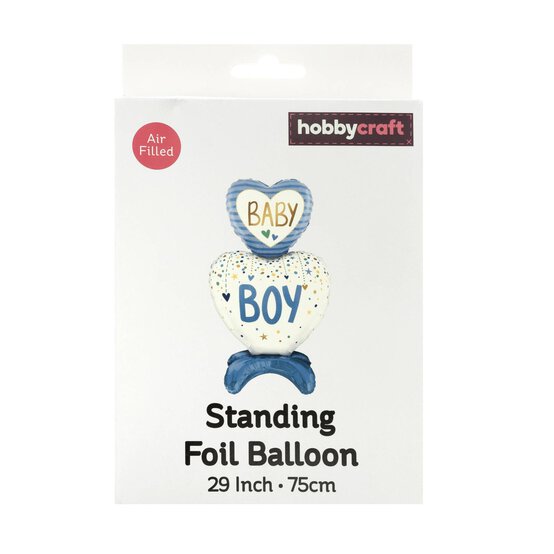Standing Baby Boy Balloon 75cm image number 4