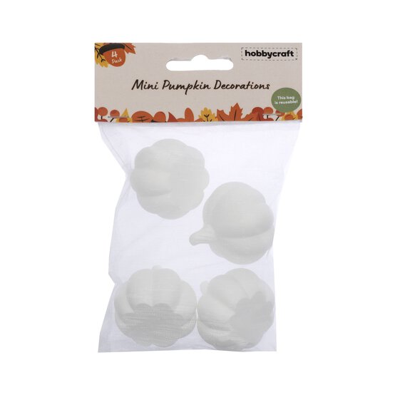 Mini Ceramic Pumpkins 4 Pack  image number 4