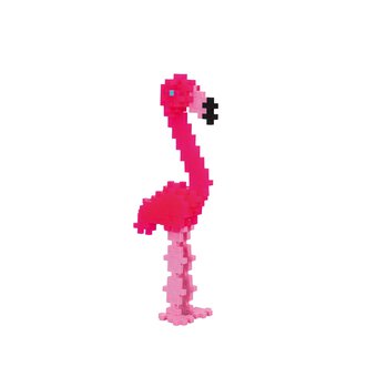 Plus-Plus Flamingo Tube 100 Pieces