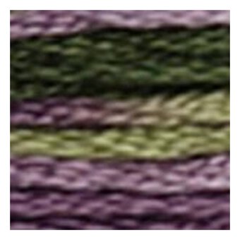 DMC Green and Purple Coloris Mouline Cotton Thread 8m (4505)