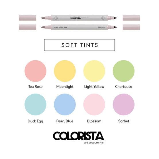 Colorista Soft Tint Art Markers 8 Pack image number 2