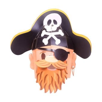 Make a 3D Pirate Head Mask Kit