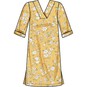 Simplicity V-Neck Shift Dress Sewing Pattern S9262 (16-24) image number 3