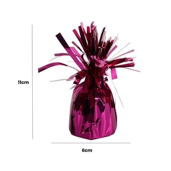 Hot Pink Foil Balloon Weight 170g