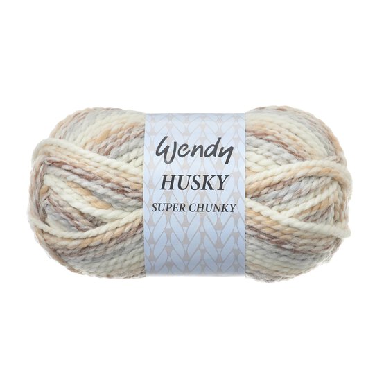 Wendy Apex Cream Acrylic Husky Super Chunky Yarn : 100G
