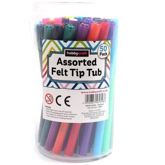 Felt Tip Pens 50 Pack image number 3