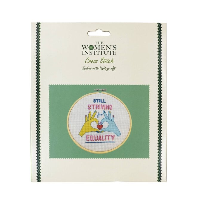 Women’s Institute Equality Cross Stitch Kit image number 1