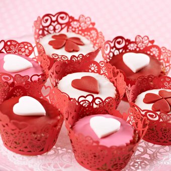 How to Make Heart Cupcakes