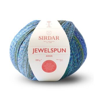 Sirdar Midnight Sapphire Jewelspun Yarn 200g