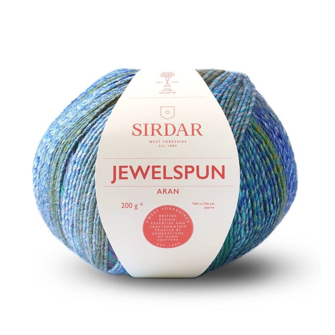 Sirdar Midnight Sapphire Jewelspun Yarn 200g image number 1