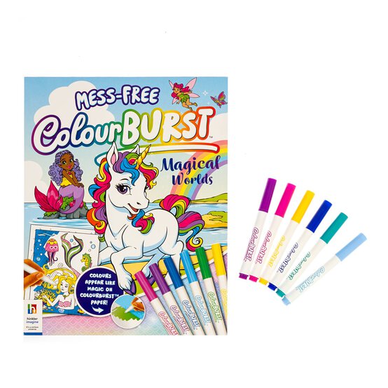 Inkredibles Magical Worlds Colour Burst Kit image number 1