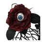 Black and Red Eyeball Rose Garland 1m image number 3