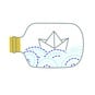 Mini Paper Boat Embroidery Kit image number 2