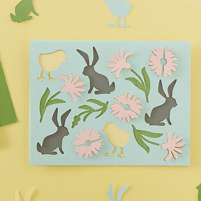 Cricut: How to Make a Quick Easter Greetings Card image number 1