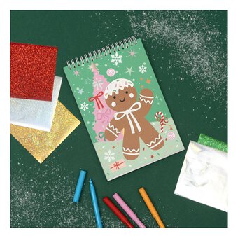 Christmas Foil Art Activity Book