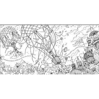 Escape to Oz Colouring Book image number 5