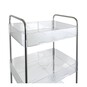 Clear Plastic Four Tier Storage Trolley image number 4