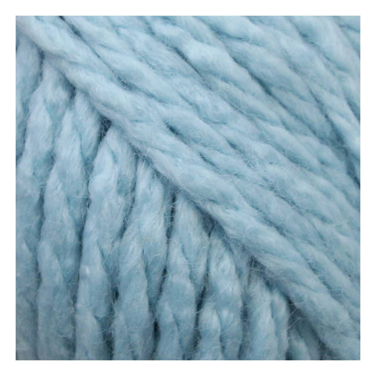 Knitcraft Duck Egg Blue Hug It Out Yarn 200g Hobbycraft