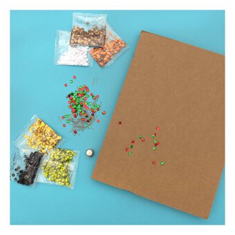 Sequin Art Eco Red Panda Kit