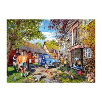 Falcon de Luxe The Blacksmith’s Cottage Jigsaw Puzzle 1000 Pieces