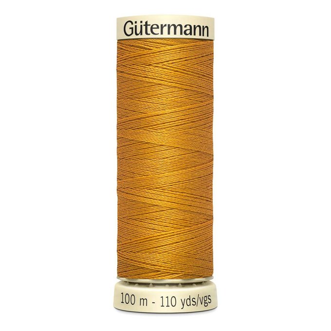 Gutermann Yellow Sew All Thread 100m (412) image number 1