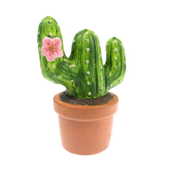 Paint Your Own Cactus Money Box