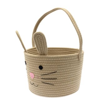 Bunny Rope Basket 