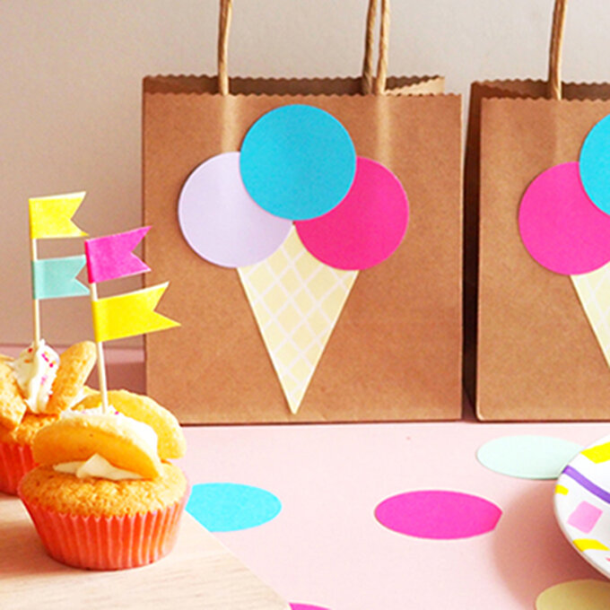 How to Style a Kids' Ice Cream Birthday Party Hobbycraft